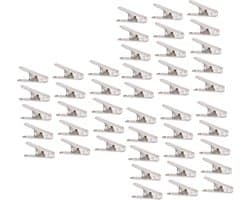 Wasknijpers - Kledingklemmen - Kleding Drogen - Winddicht Ontwerp - 72 Stuks - Zilver
