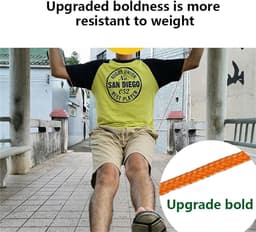 Waslijn Droogtouw - Kleding Lijn - Buiten Drogen - Intrekbaar Winddicht - 1 Meter - Lichtblauw — thumbnail 3