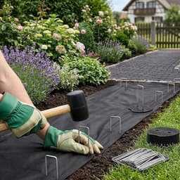 Grondanker - Verzinkt Staal - 150 x 40 mm - U-vormige Haringen met Sluitringen - Voor Tuin en Camping — thumbnail 5