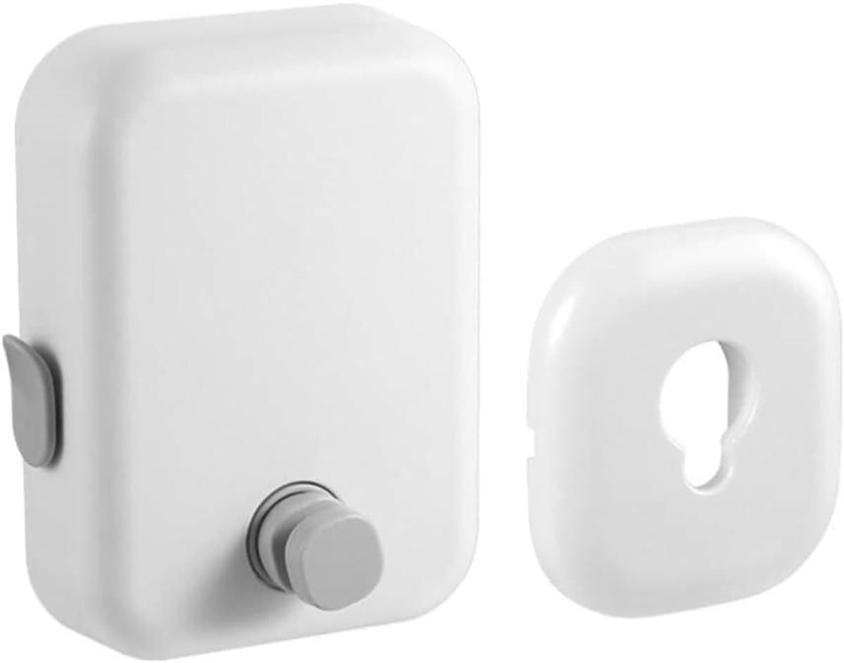 Intrekbare Waslijn - Drooglijn Hanger - Kleding Drogen - Roestvrij Staal - 4.2m - Wit — afbeelding 1