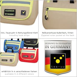 SnelShoppen - Hero Waszak in Diverse Kleuren - Robuuste Waszak met Duidelijk Hoofdvak en 4 Interne Compartimenten - Praktische Metalen Haak voor Ophan — thumbnail 2