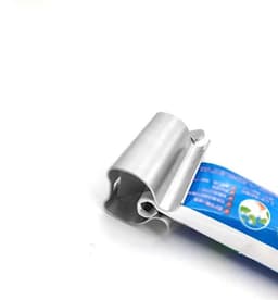 Jhubersproducts - Multifunctioneel - Tandpastabuis Knijper - Zilver — thumbnail 2