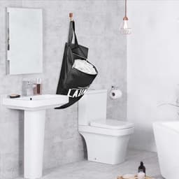 Grote Reiswaszak Set van 2 - Wasbare Waterdichte Tas voor Nat Kleding, Badkleding en Sportaccessoires voor Gym en Yoga — thumbnail 5