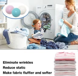 Solidchoice - Eco Droogballen voor Wasdroger (Set van 8, Paars) — thumbnail 5