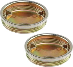 Drumstoppen 2 inch - gegalvaniseerd staal - lekdicht - voor 200L vat - ShopVlot — thumbnail 1