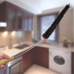 Reinigingsset Ventilatie - Pluisgereedschap Droger - Apparaten Onderhouden - Flexibele Borstelkop - 70 cm Lengte - Zwart — thumbnail 5
