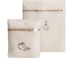 Set van 2 wasnetten voor delicate kleding, ideaal voor lingerie, bh's, ondergoed en schoenen