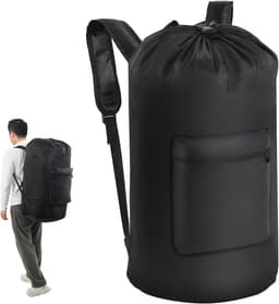 Grote Vouwbare Waszak van Oxford Stof, 41 x 81 cm, Ideaal voor Camping, Reizen en Thuisgebruik, Perfect voor Vuile Was en Picknicks — thumbnail 1