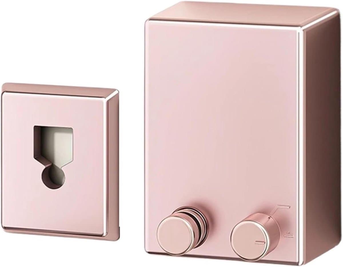 Intrekbare Waslijn - Draagbare Kledinglijn - Kleding Drogen - Verstelbare Lengte - 4.2 Meter - Roze — afbeelding 1