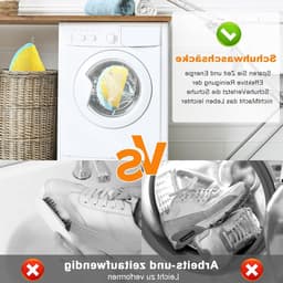 Schoenwaszak voor de wasmachine, 1 stuk, beschermt schoenen, ideaal voor sport- en wandelschoenen — thumbnail 3
