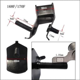 Trillingsdempende Pads - Schokabsorberend - Apparatuur Stabiliseren - Rubberen Ijzeren Composiet - 4 Stuks - Zwart — thumbnail 4