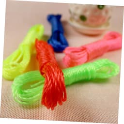 Nylon Kledinglijn - Waslijn Touw - Buiten Drogen - Weerbestendig Verstevigd - 8x 10 Meter - Willekeurig — thumbnail 3