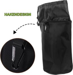 MTTproducts- Klemmerzak groot - wasknijpersorganizer - opbergtas voor cosmetica - polyester - zwart - waterdicht — thumbnail 4