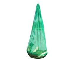 Garnalen Opbergtas - Vangnet Net - Outdoor Activiteiten - Verstelbaar Trekkoord - 100 x 60 cm - Groen