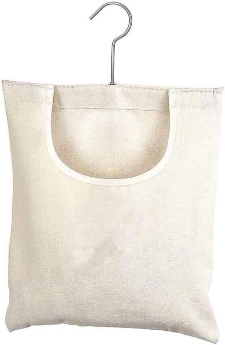 Opknoping Tas - Wasknijper Houder - Wasknijpers Opbergen - 360 Graden Draaibare Haak - 10.5x12.5 inch - Kaki — afbeelding 1
