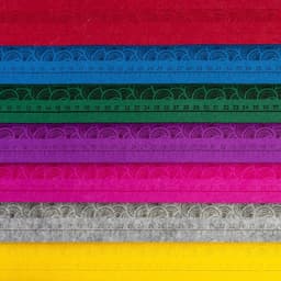 Naaimachine Onderlegger - Antislip Mat - Trillingen Dempen - Geluidsisolerend - 32x49cm - Paars — thumbnail 2