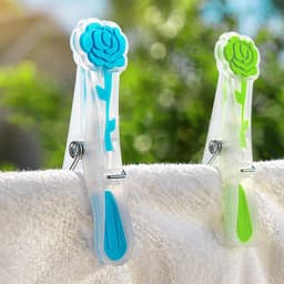 Wasknijpers - Kledingknijpers - Was ophangen - Softgrip comfort - 40 stuks - Multicolor — thumbnail 4