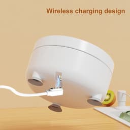 Fruit Reiniger - Groente Wasser - Voedsel Bereiding - Automatische Reiniging - Compact Ontwerp - Wit — thumbnail 4
