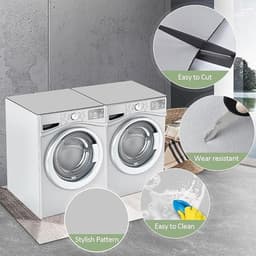 Wasmachine-onderlegger 60x60 cm - Universele beschermmat voor wasmachine en droger — thumbnail 4