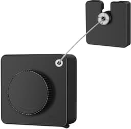 Uittrekbare Waslijn - Wand Waslijn - Ruimte Besparen - Niet Boren - 4 Meter - Zilver — thumbnail 1