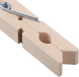 Set van 300 Houten Wasknijpers van 7 cm voor Creatieve Projecten, Wasgoed en Adventskalenders — thumbnail 5