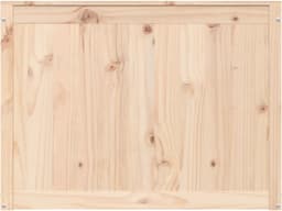 vidaXL - Wasmand - 88,5x44x66 - cm - massief - grenenhout — thumbnail 5