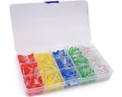 5mm led Assortiment box 500 stuks