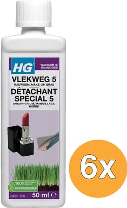 HG Vlekweg Nr5 - 6 x 50 ml - Voordeelverpakking — thumbnail 3
