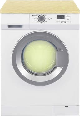 Wasmachine beschermer - Droogtrommel mat - Apparaat stabiliseren - Vochtwerend materiaal - 60x60x5 cm - Beige — thumbnail 4
