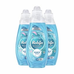 Robijn Quickwash Vloeibaar Wasmiddel - Puur & Zacht - 3 flessen- 66 wasbeurten - voordeel verpakking — thumbnail 2