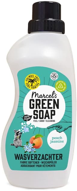 Marcel's Green Soap Wasverzachter Perzik & Jasmijn 30 Wasbeurten - 750 ml — thumbnail 1