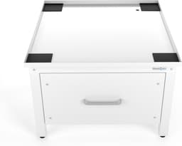 Wasophoogte® Wasmachine verhoger met lade - Wasmachine opbouwmeubel - Wasmachine sokkel - 42cm hoog - Wit - Universeel - Inclusief Lekbak — thumbnail 1