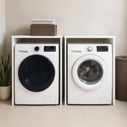 Moisture-Resistant Washing Machine and Drying Cabinet - Efficient Space-Saving Solution for Bathrooms — thumbnail 5