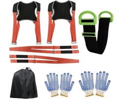 Draagriemen Verhuisset - Meubel Draagriemen voor Verhuizen - Multifunctionele Tilriem Meubelriem voor 2 Personen - Draagriem Piano - Tilriemen voor Wasmachine