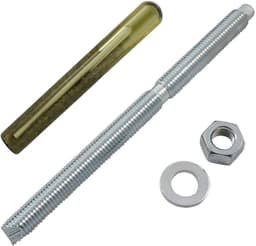 Ankerstang en samengesteld ankerpatroon M10 x 165mm roestvrij staal voor metaal- en bliksemankers — thumbnail 3