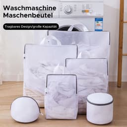 Een set van 4 wasnetten voor de wasmachine, geschikt voor het wassen van ondergoed, bh's, sokken en babykleding. — thumbnail 2
