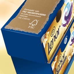 4 x Lenor - Wasmiddel Pods - Universeel - Amber & Orchidee - 15 Wasbeurten - Wascapsules - Lenor - Wasmiddel - Geur - Amber — thumbnail 3