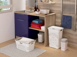 Kis Chic Deluxe Wasbox - 60 l - Gebroken wit — thumbnail 4