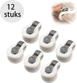 Dekbedclips -dekbedclips voor dekbed- Stevige Dekbed clips - 12 Stuks - dekbed clips-dekbedclips voor binnenzijde dekbed-dekbedclips de beste-dekbedclips stevige — thumbnail 1
