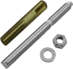Ankerstaaf - Metalen deuvels - Zwaar werk - Composiet ankerpatroon - M10 165mm - Gegalvaniseerd — thumbnail 3