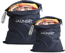 Waszakken Set van 2, Reiswaszak voor Organiseren van Vuile Kleding en Wassen — thumbnail 1