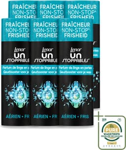 6 x Lenor Unstoppables - Geurbooster - Fris - 13 Wasbeurten - Wasstrips - Geurbooster - Frisheid - Citrusgeur - Fruitige Geur - Bloemige Geur — thumbnail 1