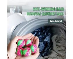 Haarverwijderingsballen Geschikt voor de wasmachine (8 stuks), herbruikbaar, Geschikt voor het verwijderen van katten- en hondenhaar.