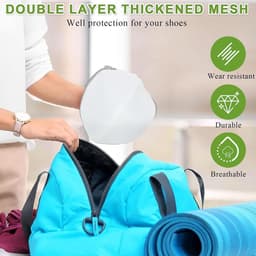 SnelShoppen - Set van 4 BH Wasnetten - Herbruikbare Waszakken voor BH's, Ondergoed en Delicate Kleding - Stevig en Duurzaam - Ideaal voor de Wasmachin — thumbnail 3