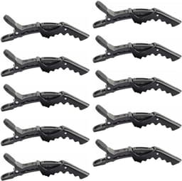 10 Stks Krokodil Clips - Professionele Sectie Clips Styling Klem Met Antislip Grip en Brede Tanden Voor Haar — thumbnail 1