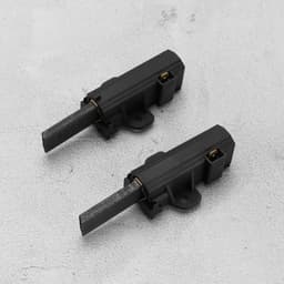 Dailygoods - Koolborstels - 2x Wasmachineonderdeel - Zwart - Hoogwaardige vervanging - Geschikt voor Electrolux, Indesit — thumbnail 5