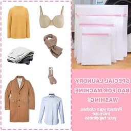 Set van 3 Wasnetten voor de Wasmachine - Ideaal voor Kleding, Sweaters en Sokken (30 x 40 cm) — thumbnail 2