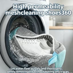 Schoenwaszak 2 stuks - waszak voor schoenen - 360° reiniging - eenvoudig wassen in wasmachine - ShopVlot — thumbnail 5