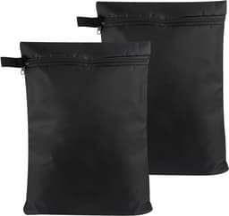 2 Stuks Natte Zakken,39.5×27.5cm Natte Vuile Waszak met Ritssluiting | Natte Tas voor Badpak,Waterdicht Natte Kleding Organizer,Waterdichte Natte Tas Herbruikbaar — thumbnail 1