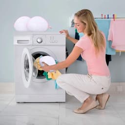 Herbruikbaar wasnet voor delicate kleding, ondergoed en beha's - 3 stuks met ritssluiting voor veilig wassen — thumbnail 3